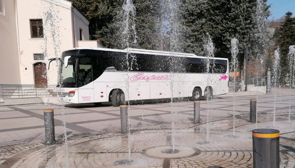 Caputo Bus: aggiornato l'orario dell'autolinea per Roma