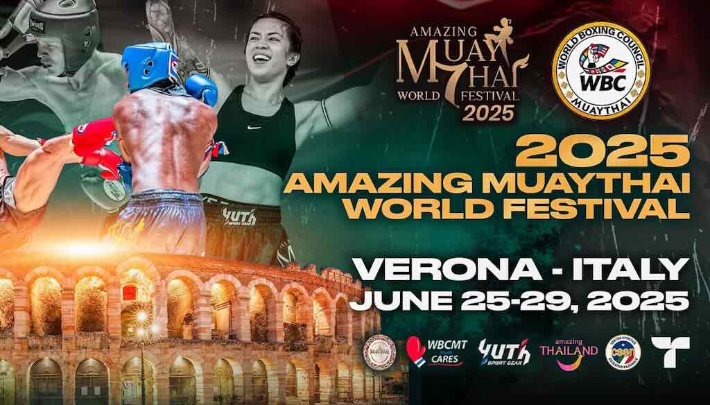 Amazing Muaythai World Festival 2025- parti dall’Autostazione Tibus di Roma Tiburtina e vivi la boxe thailandese a Verona