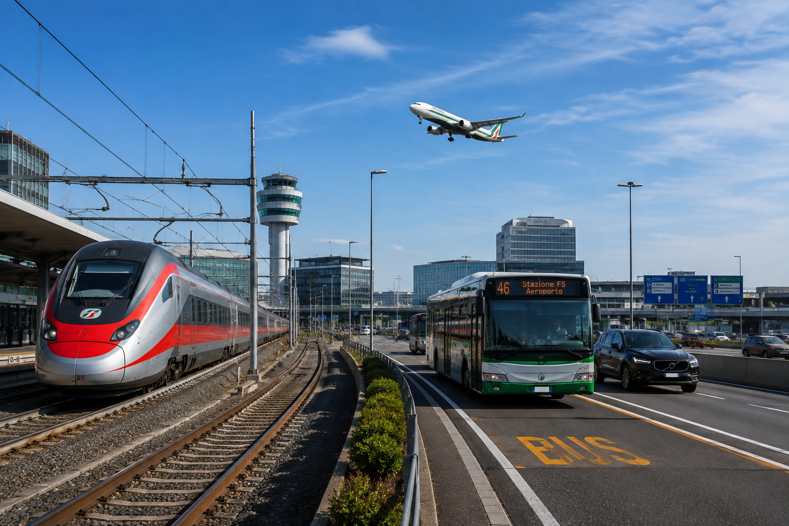 cresce mobilità passeggeri in italia